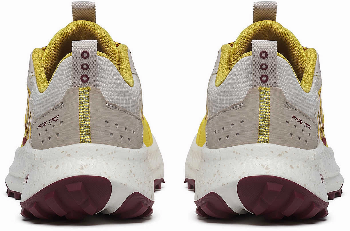 Saucony Ride TR2 Womens Trail Running Shoes - Yellow Mens Stability Trail Running Shoes