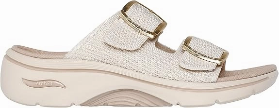 Skechers Women's Two Band Slide Sandal Oceanside Flip Flops