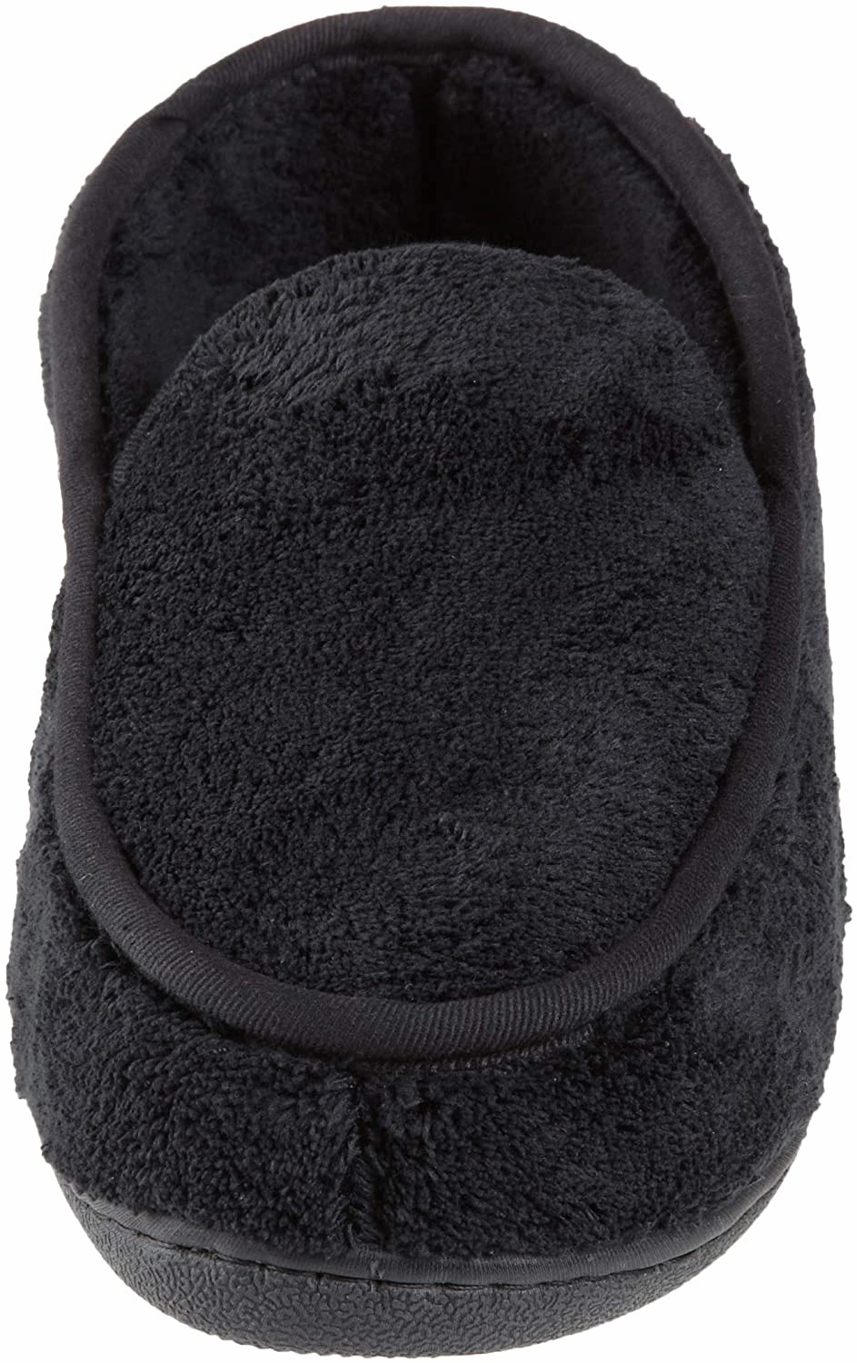 For Walking All Day Best Slip On Walking isotoner Men's Terry Moccasin Slipper with Memory Foam Footbed