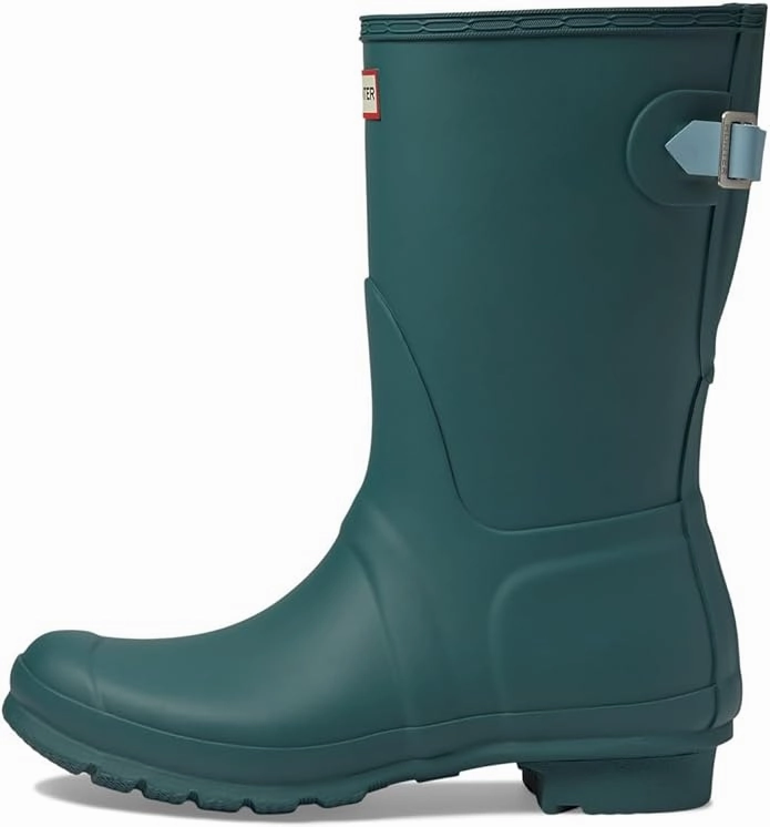 Hunter Original Short Back Adjustable Rain Boots Staheekum High Ankle Rain Boot