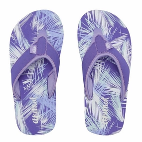 Leather Flip Flops Uk Animal Girls' Swish All Over Print Flip Flops