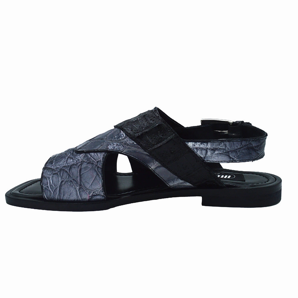 Mauri 5181 Alligator Multi-Gray/Black Sandal High Heel Sandals Strappy