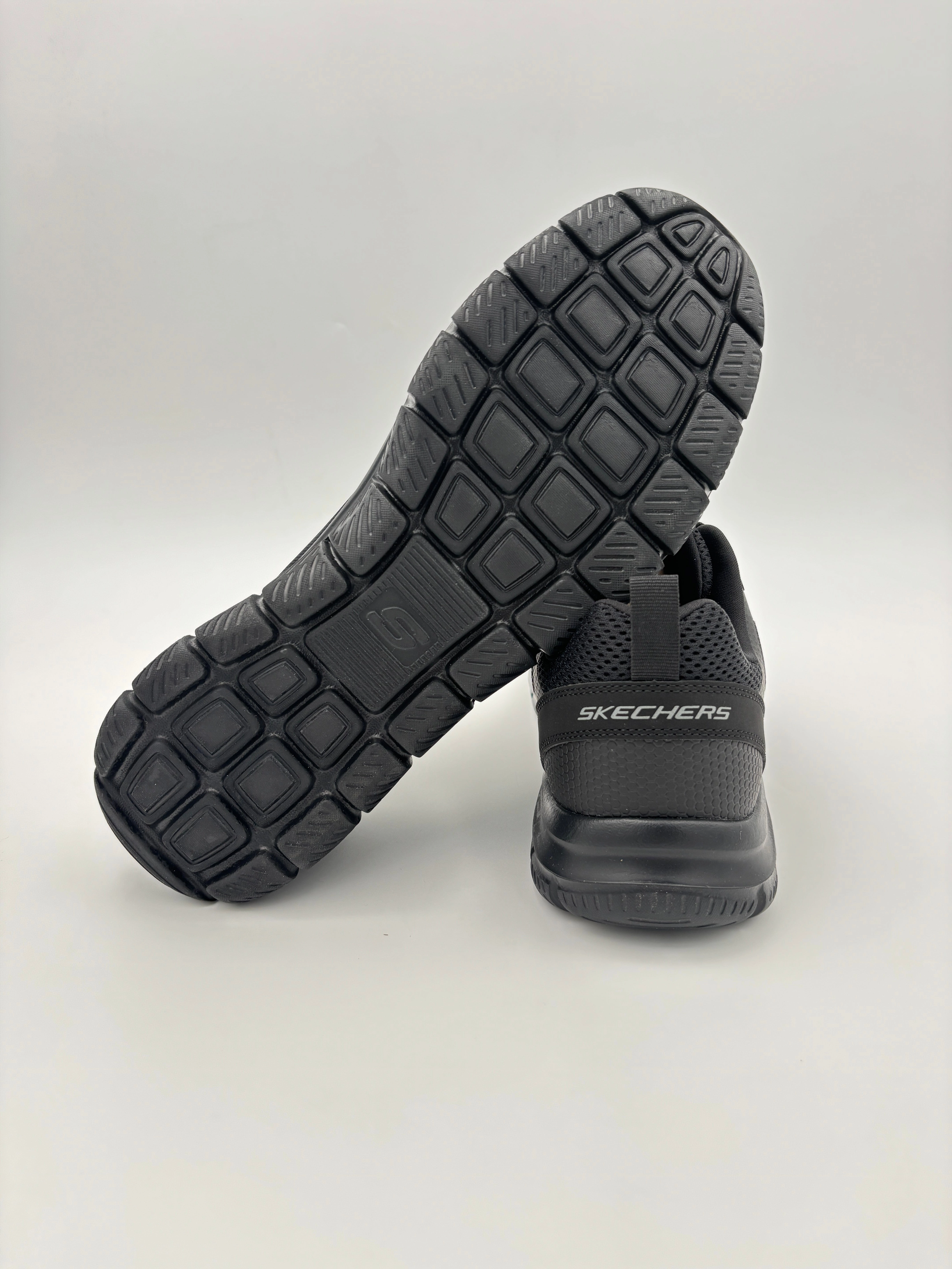 Skechers Men's Track Boarder Triple Black Walking Shoes Waterproof Walking Shoe