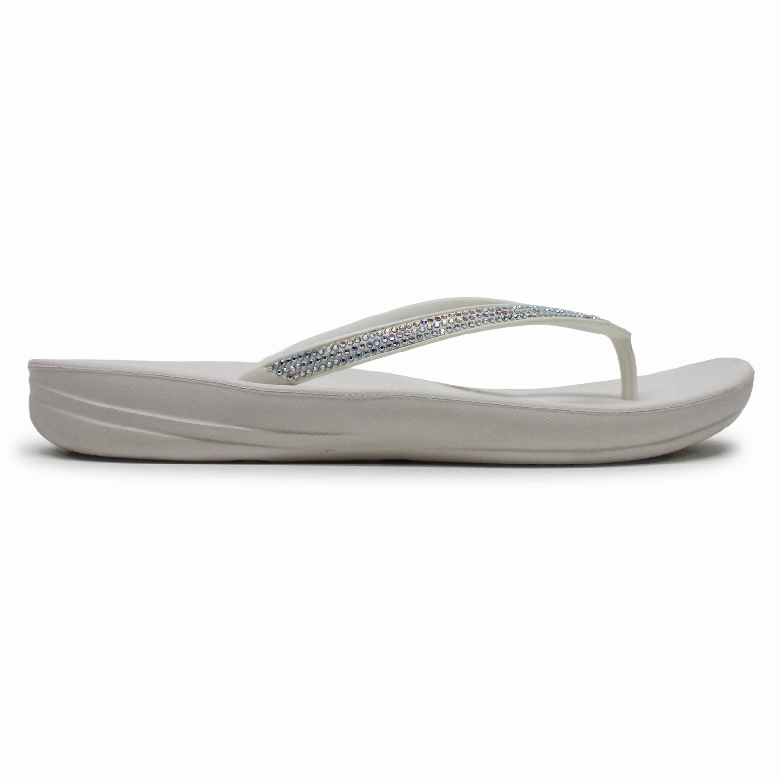 Tj Maxx Flip Flops FitFlop Iqushion Sparkle Synthetic Women's Urban White Toe Post Sandals