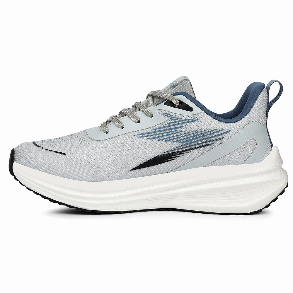 Best Shoes For Walking Running And Training Leap7x Blue Sports Lacing Running Shoes For Men WASHINGTON By Liberty