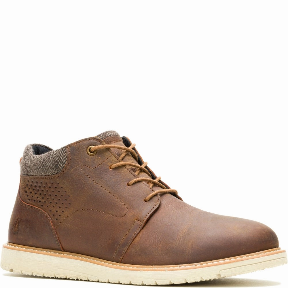 Tan Jenson Lace Boots Milla Patent Ankle Boots