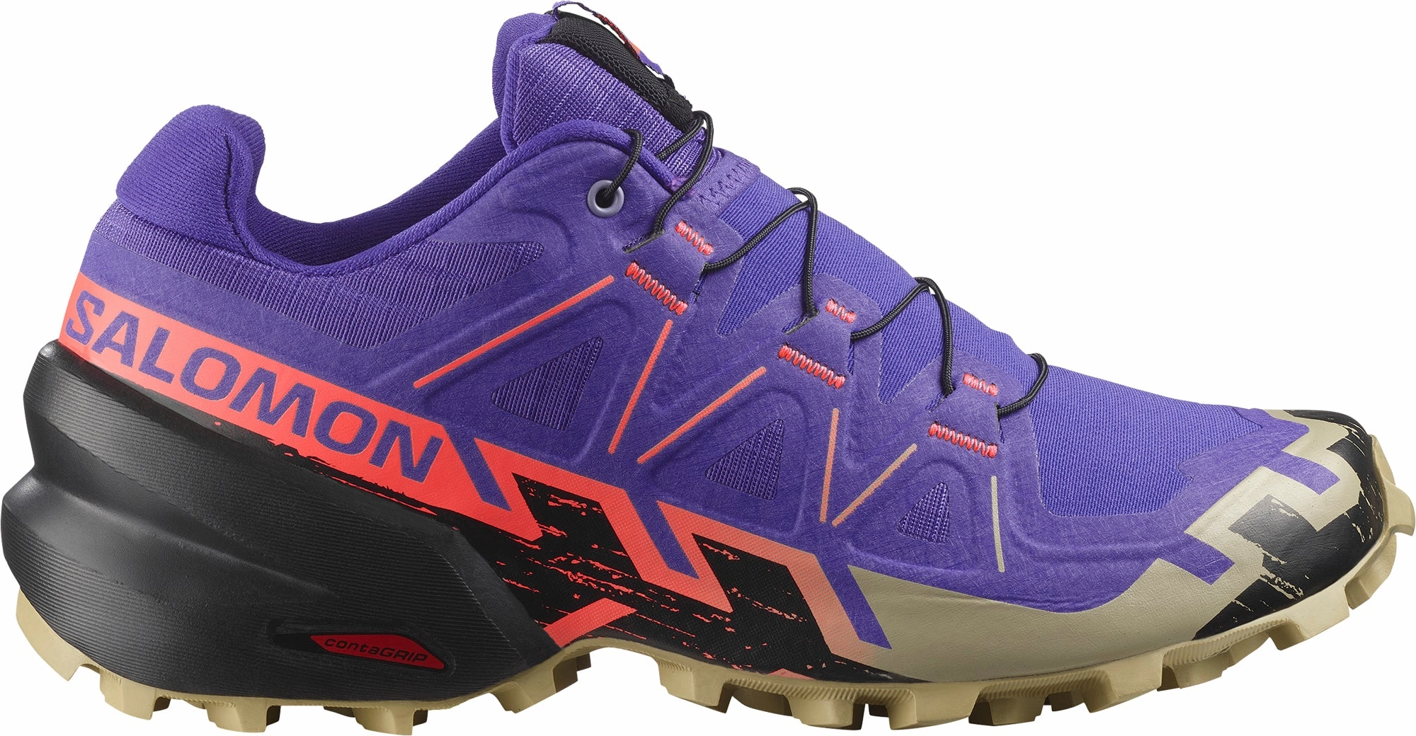 Trail Running Shoes With Best Cushioning Salomon Speedcross 6 Womens Trail Running Shoes - Purple