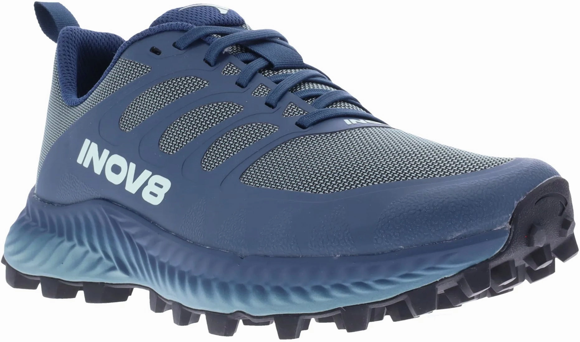 Running Shoes For Trail And Road Inov8 MudTalon Womens Trail Running Shoes - Blue