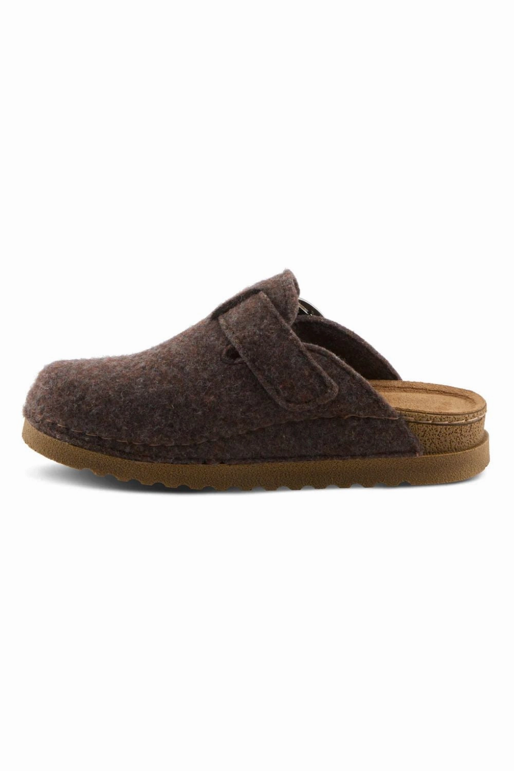 Summer Flip Flops Beach Flexus Cloggiller Wool Clog for Women in Brown | CLOGGILLER-BR
