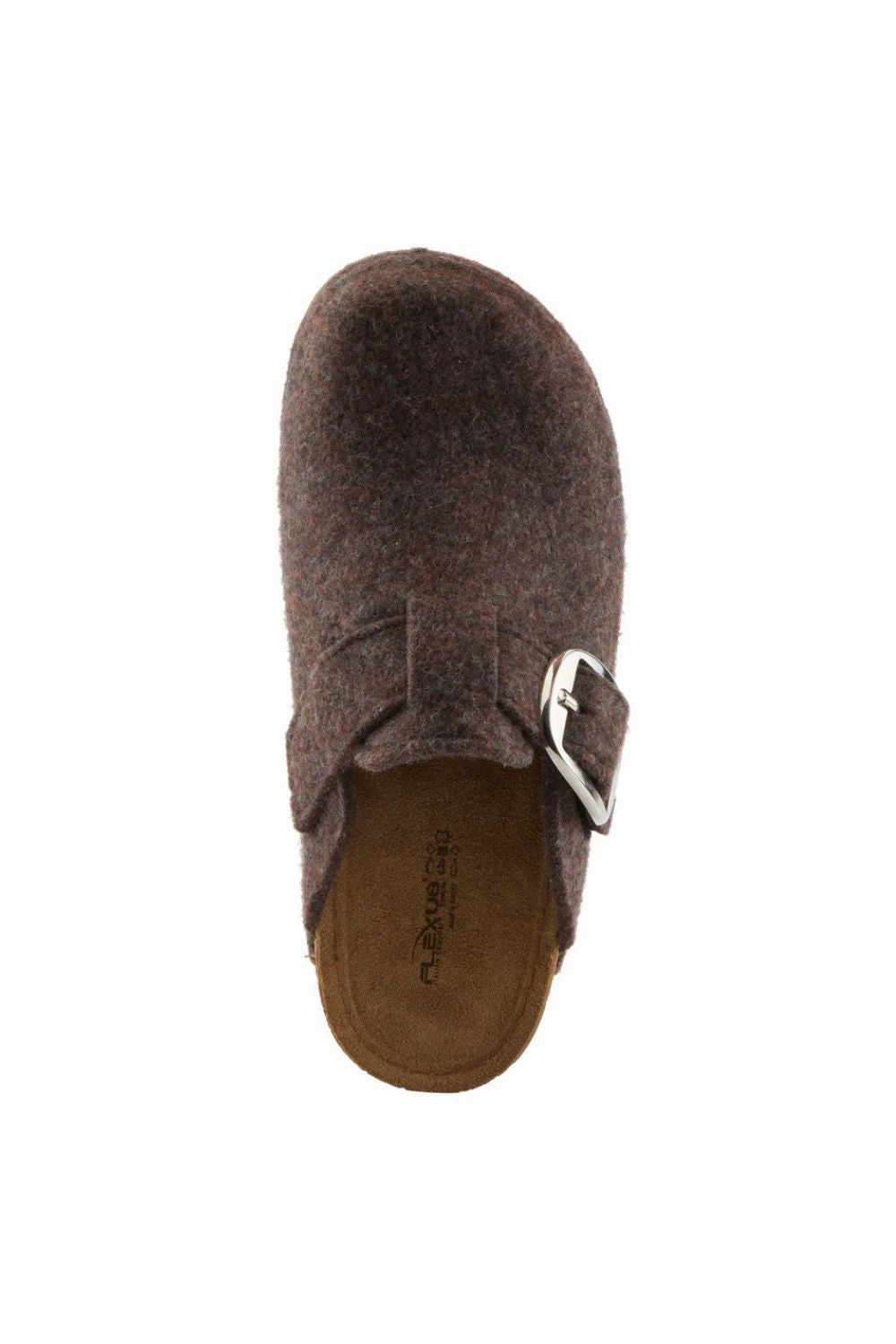 Flexus Cloggiller Wool Clog for Women in Brown | CLOGGILLER-BR Flip Flops Not Made In China