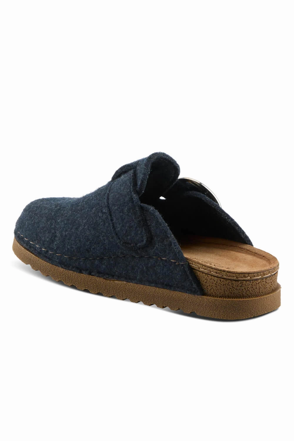 Flexus Cloggiller Wool Clog for Women in Navy | CLOGGILLER-N Punk Flip Flops