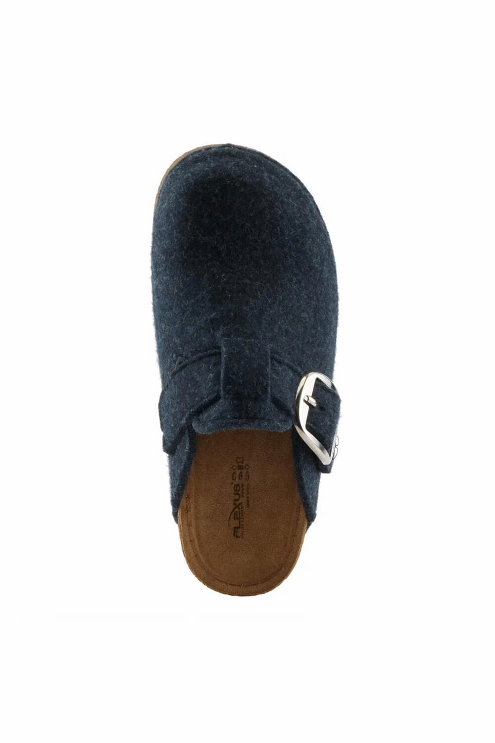 Pedicure Disposable Flip Flops Flexus Cloggiller Wool Clog for Women in Navy | CLOGGILLER-N