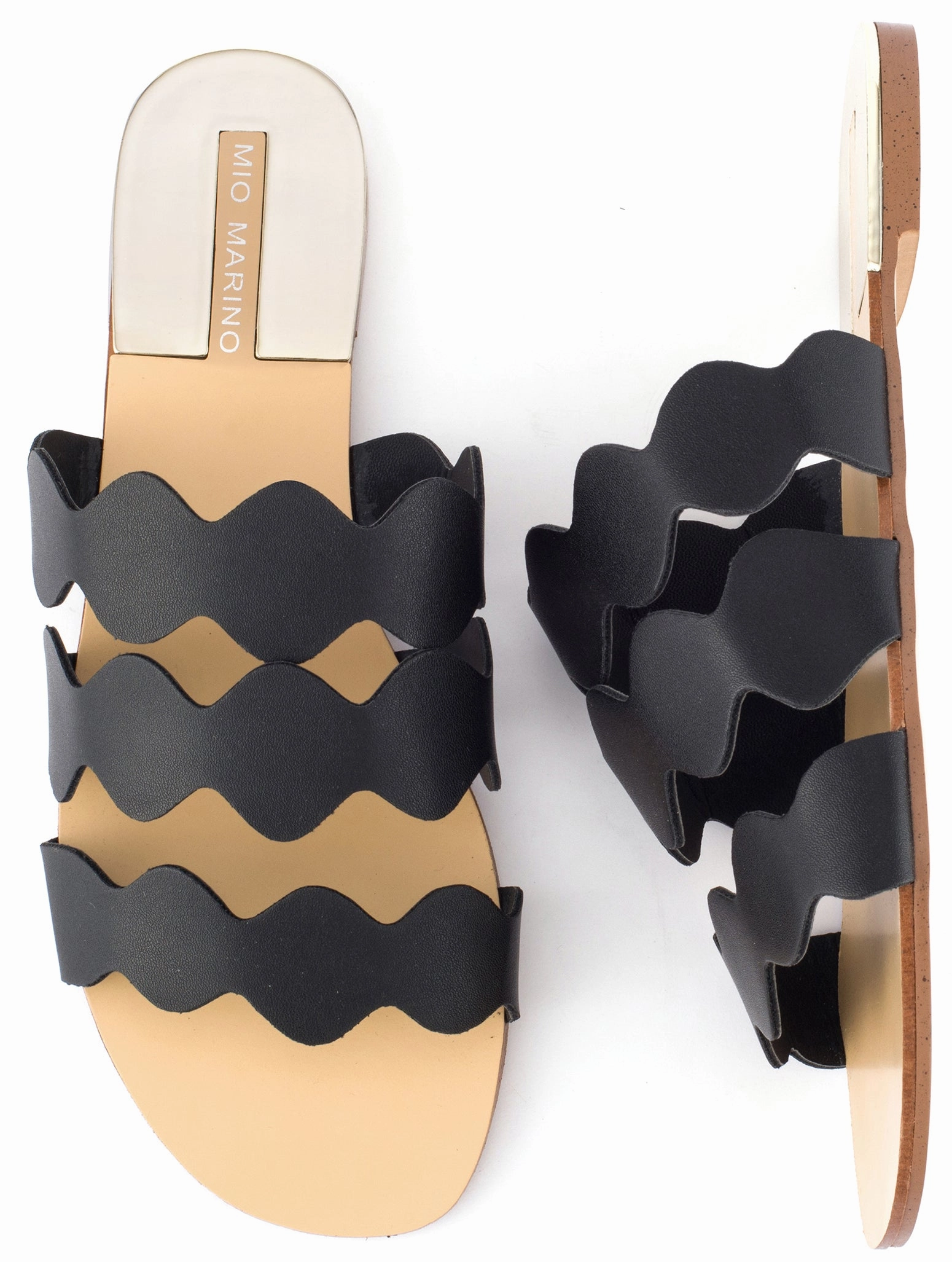 Floret Scalloped Sandal Most Comfortable Rubber Flip Flops