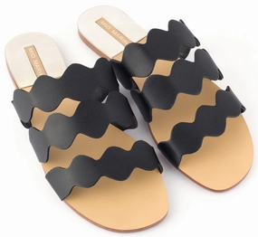 Rasta Flip Flops Floret Scalloped Sandal