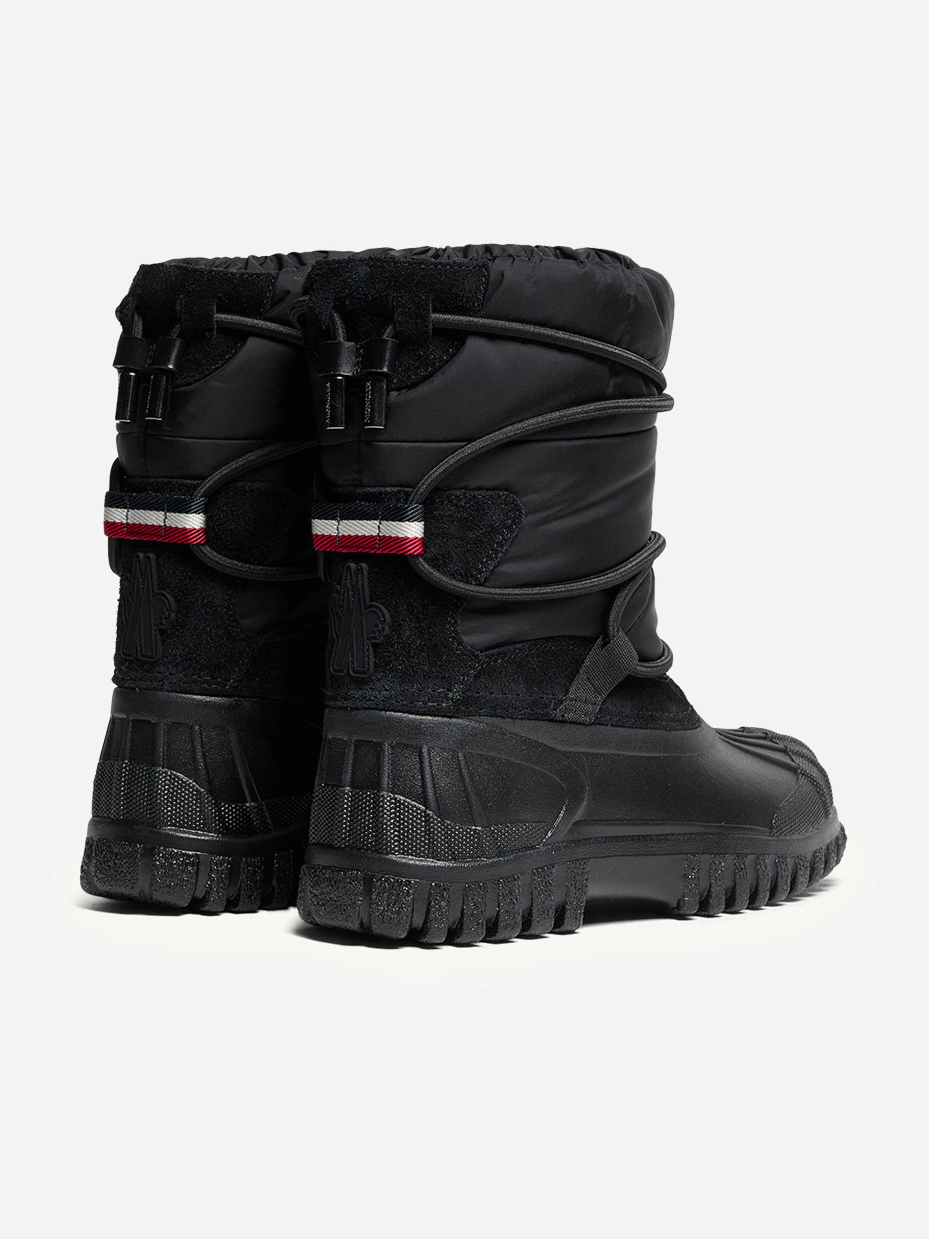 Snow Boots Pinterest Moncler Enfant Kids Grenoble Chris Snow Boots in Black