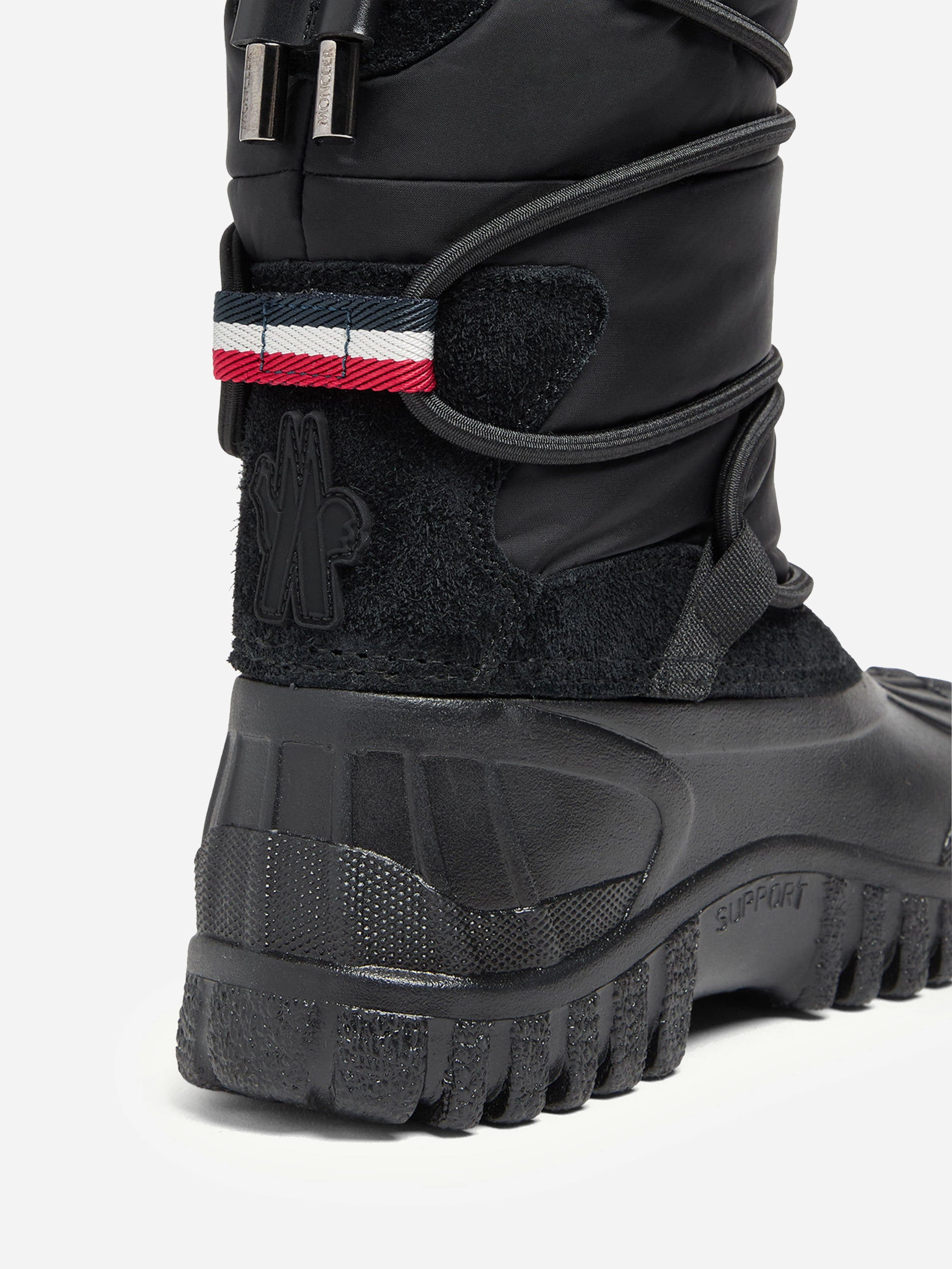 Best Tactical Snow Boots Moncler Enfant Kids Grenoble Chris Snow Boots in Black