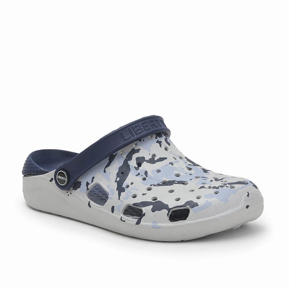 A-HA Navy Blue Casual Slingback Clogs For Men LPMXT-811 By Liberty Sandals Gift Card