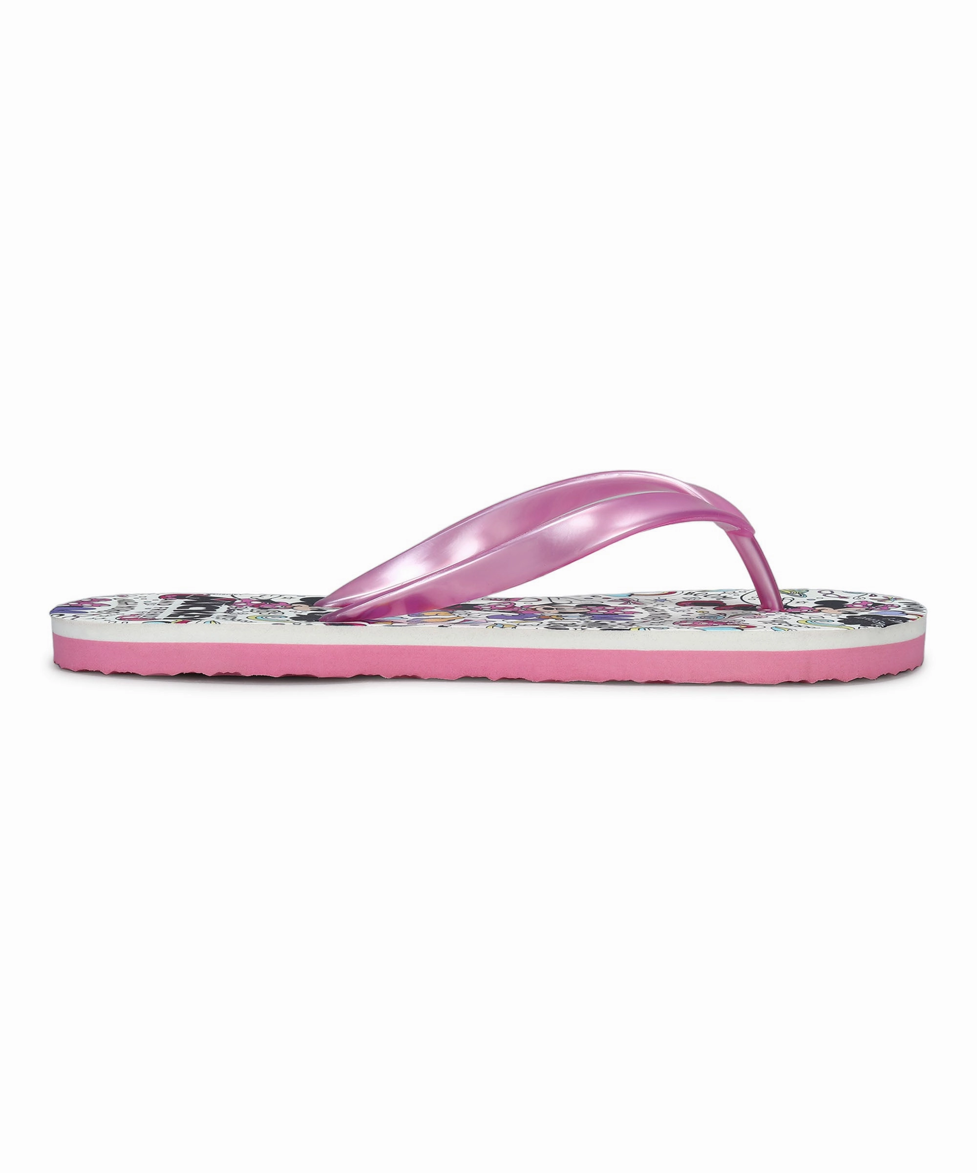 Platform Flip Flops Size 5 Paragon DK3743L Women's Pink Sliders with Cushioned Sole for Everyday Use