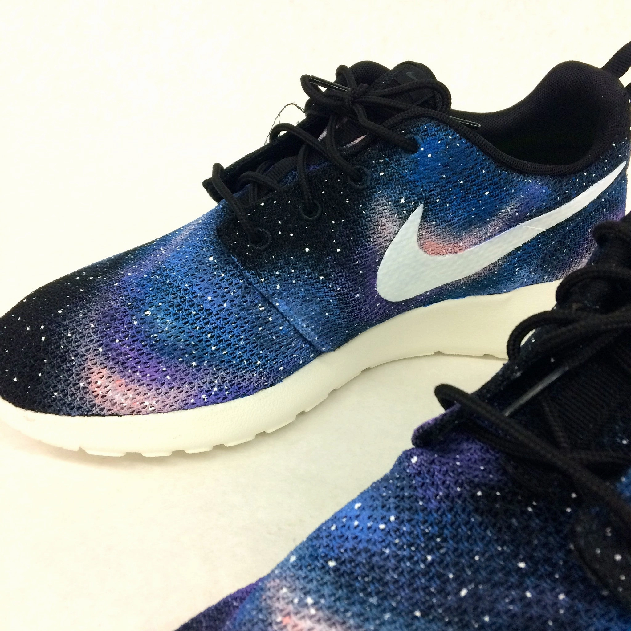 Nike Running Shoes Release Dates Galaxy Roshe One - Custom Hand Painted Nike Sneakers