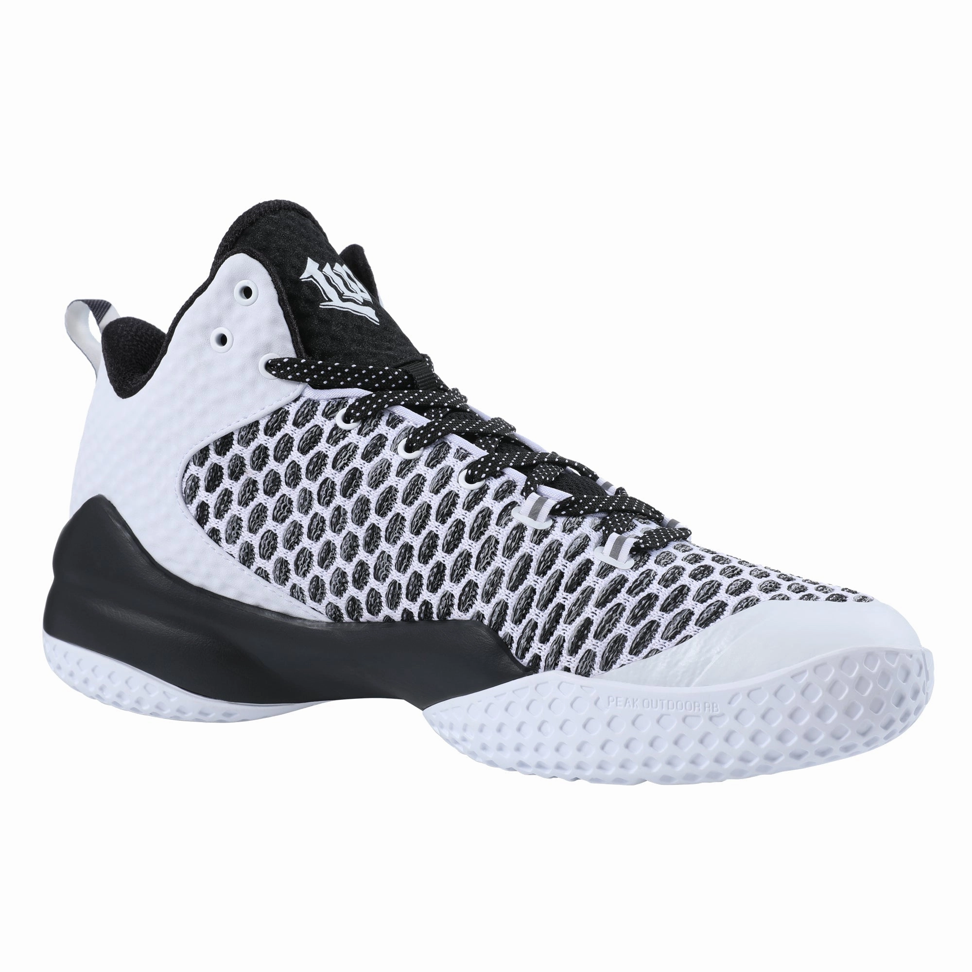 Naruto Basketball Shoes PEAK Basketball Shoes Lou Williams Streetball Master White Black