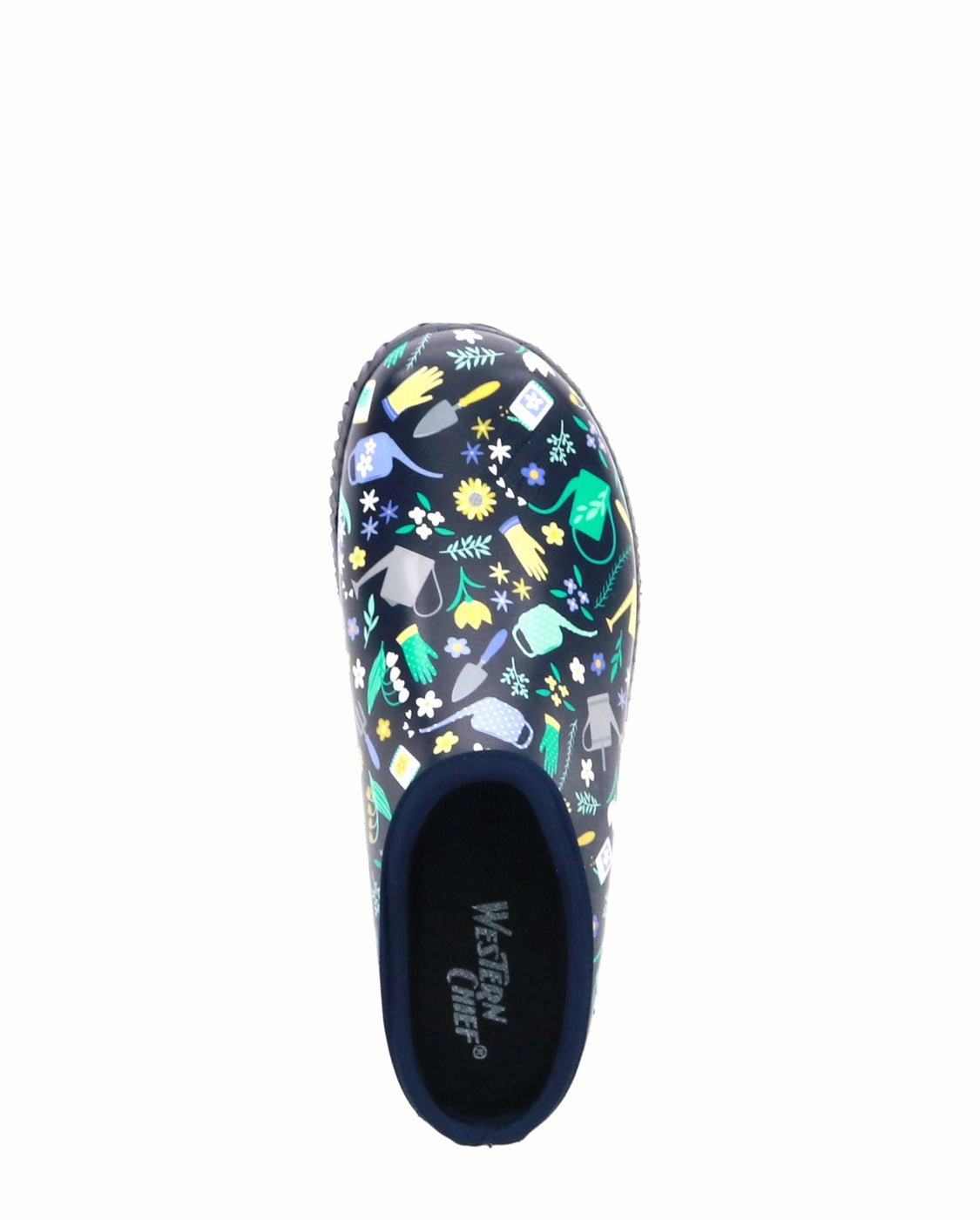 Garden Clog Womens Navy Rubber Neoprene Lined C21202290Q Non Slip Work Shoes Clogs