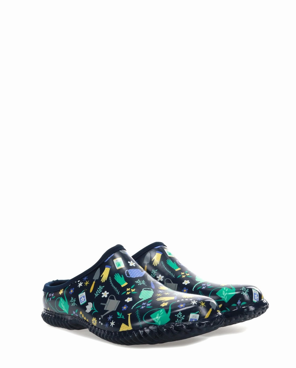 Simone Rocha Clogs Garden Clog Womens Navy Rubber Neoprene Lined C21202290Q