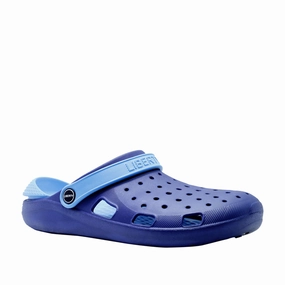 A-HA Navy Blue Slingback Clogs For Men LPMXT-800 By Liberty Antigua Restaurants