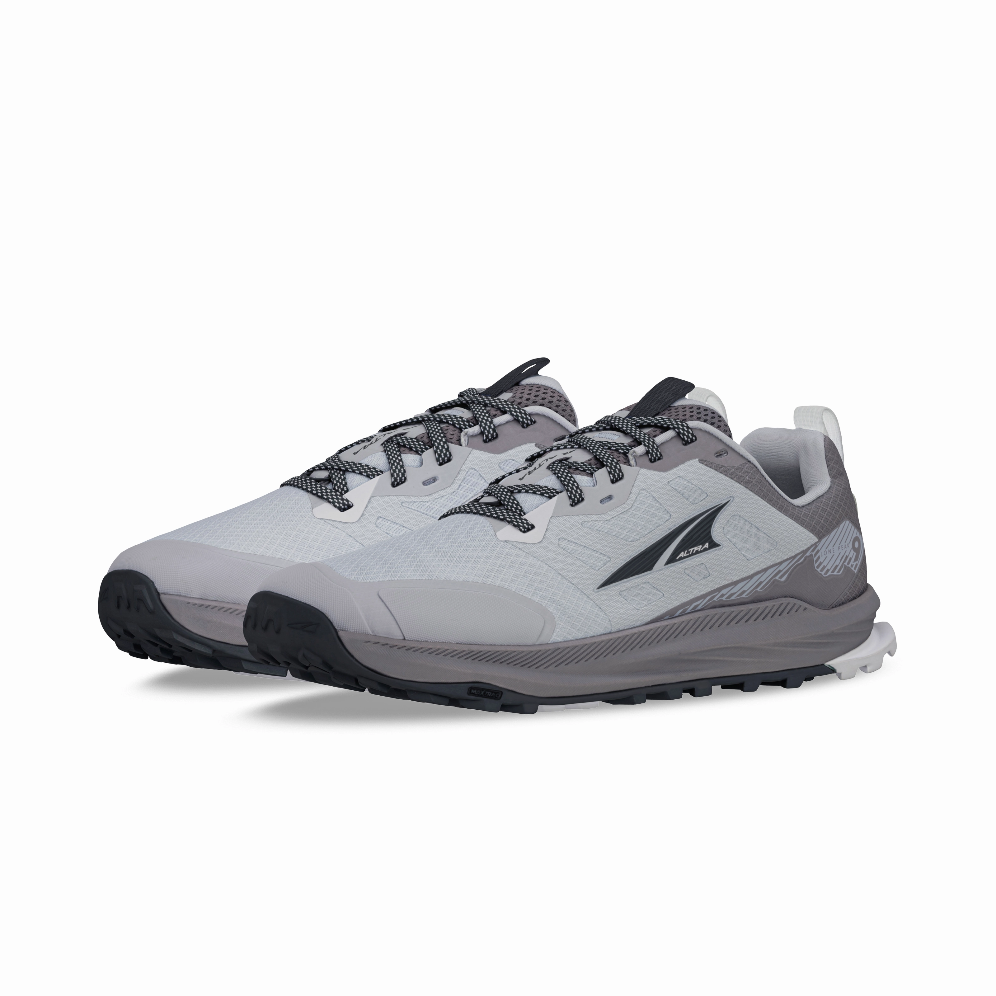 Trail Running Shoes For Technical Terrain Men's Lone Peak 9 (220 - Gray)