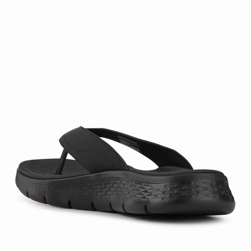 Faux Suede Flip Flops GO WALK FLEX VALLEJO Flip-Flops - SKE41057 / 326 747 - Black