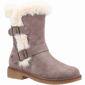 Grey Macie Ankle Boots Ankle High Rain Boots