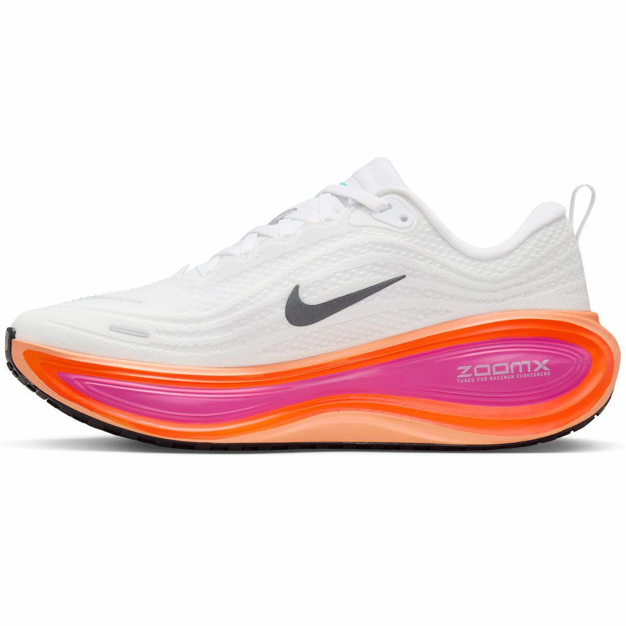 Women's Vomero Plus Running Shoes White / Fire Pink / Hyper Crimson / Black Nike Mtb Shoes