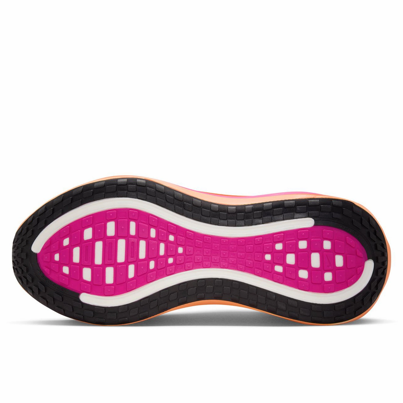 First Nike Basketball Shoe Women's Vomero Plus Running Shoes White / Fire Pink / Hyper Crimson / Black