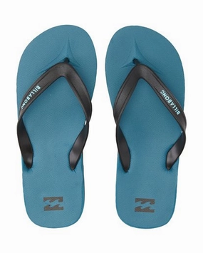 Best Most Comfortable Flip Flops Billabong Mens All Day Sandals - Pacific