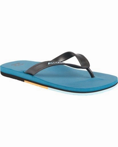$1 Flip Flops Billabong Mens All Day Sandals - Pacific