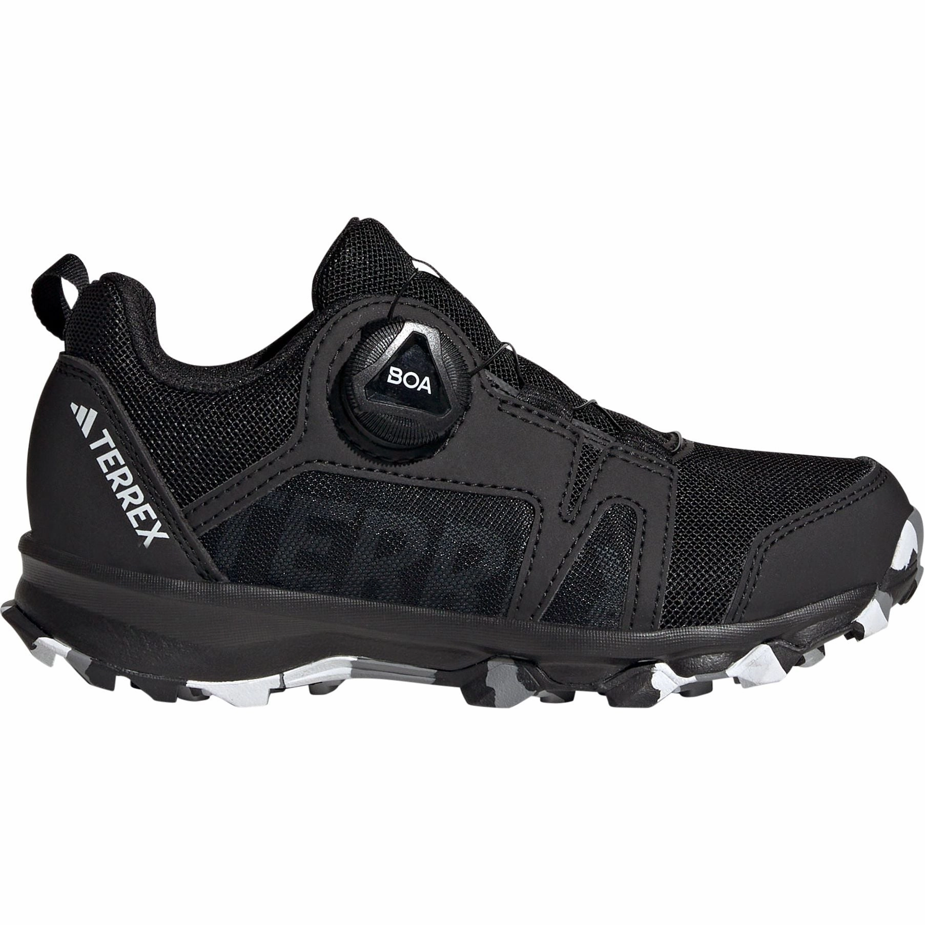 Trail Shoes Barefoot adidas Terrex Agravic BOA Junior Trail Running Shoes - Black