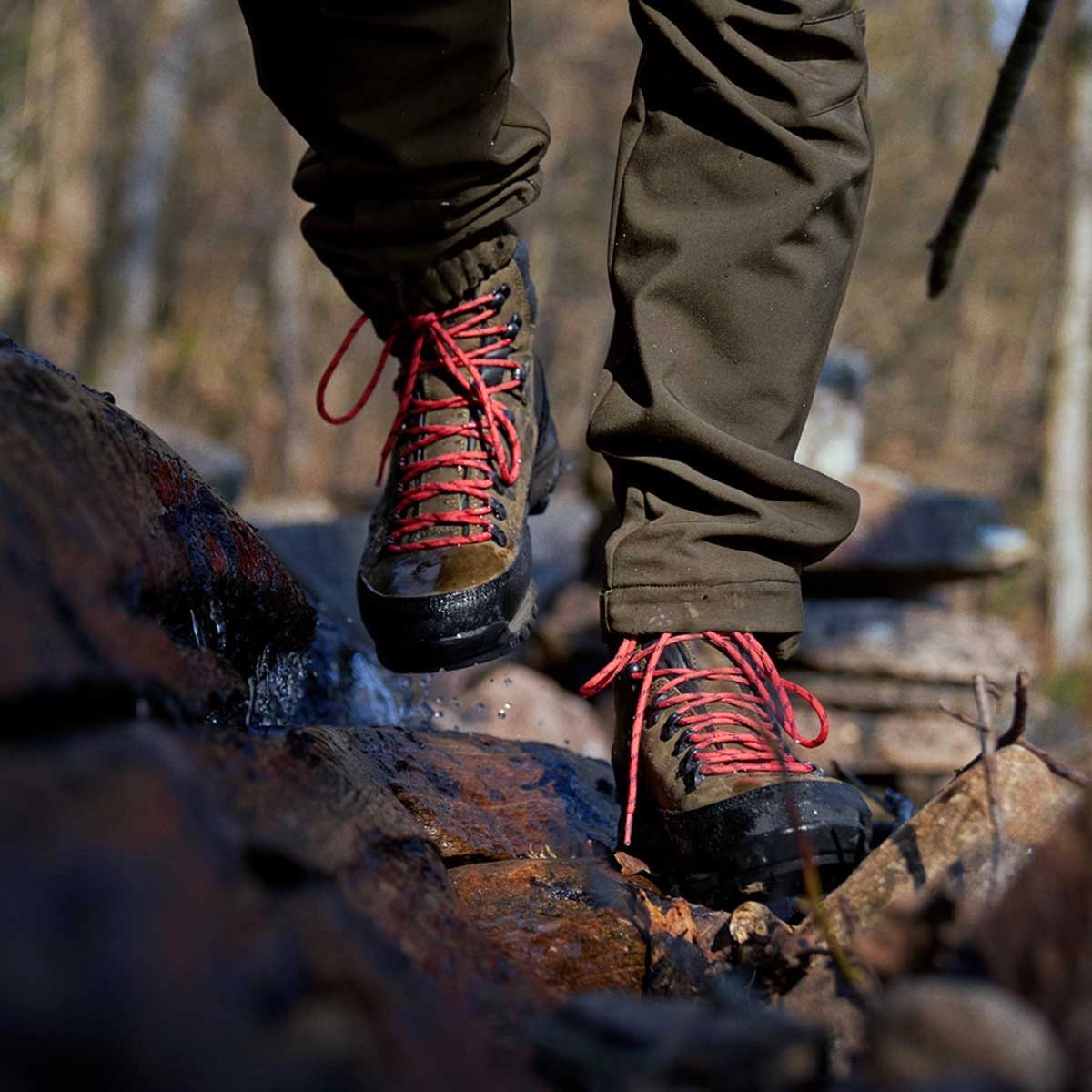 HARKILA Saxnas 7" GTX Boots - Mens - Willow Green Best Vented Hiking Boots