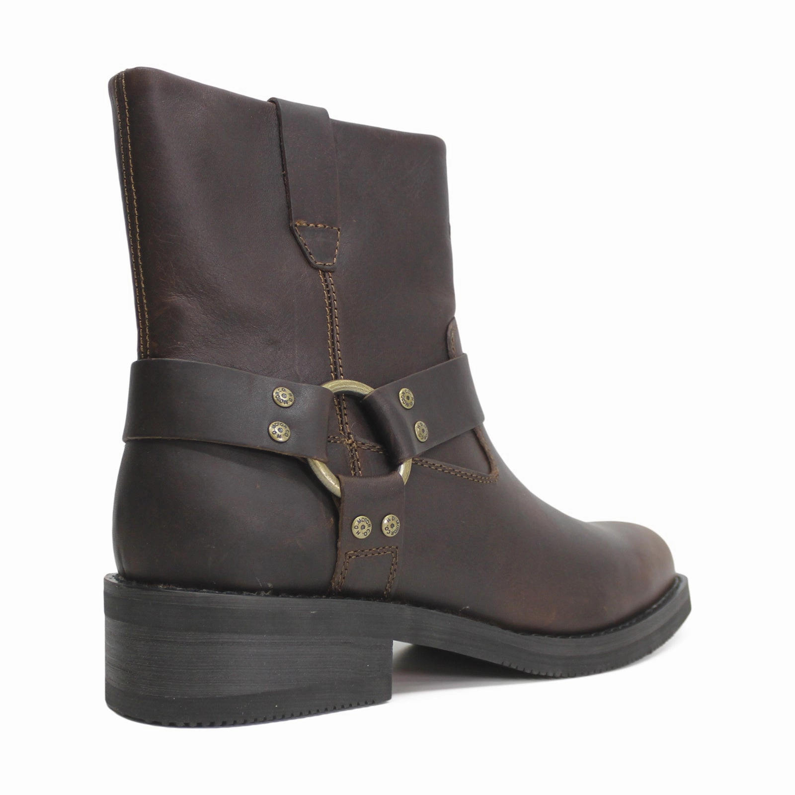 Wide Fit Ankle Boots Harley Davidson Korsen 7 Inch Full Grain Leather Men's Ankle Boots - UK 11 - US 12 Men - EU 45