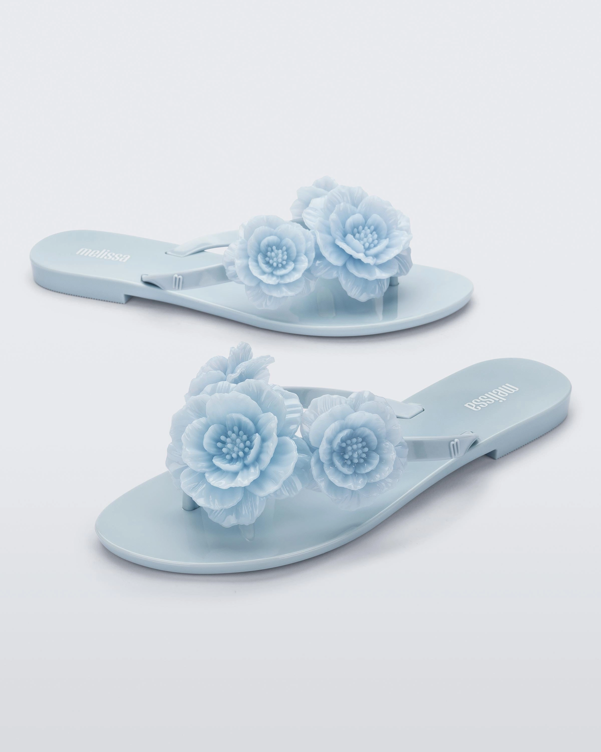 Flip Flops With Cloth Straps Harmonic Springtime
