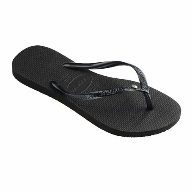 Superdry Flip Flops Havaianas Slim Crystal SW II Black