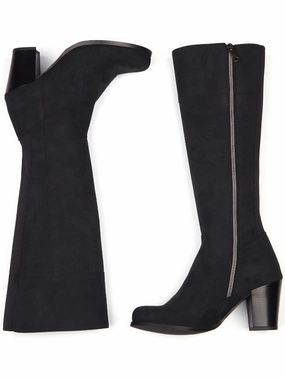 Heeled Knee High Boots Knee High Motorcycle Riding Boots