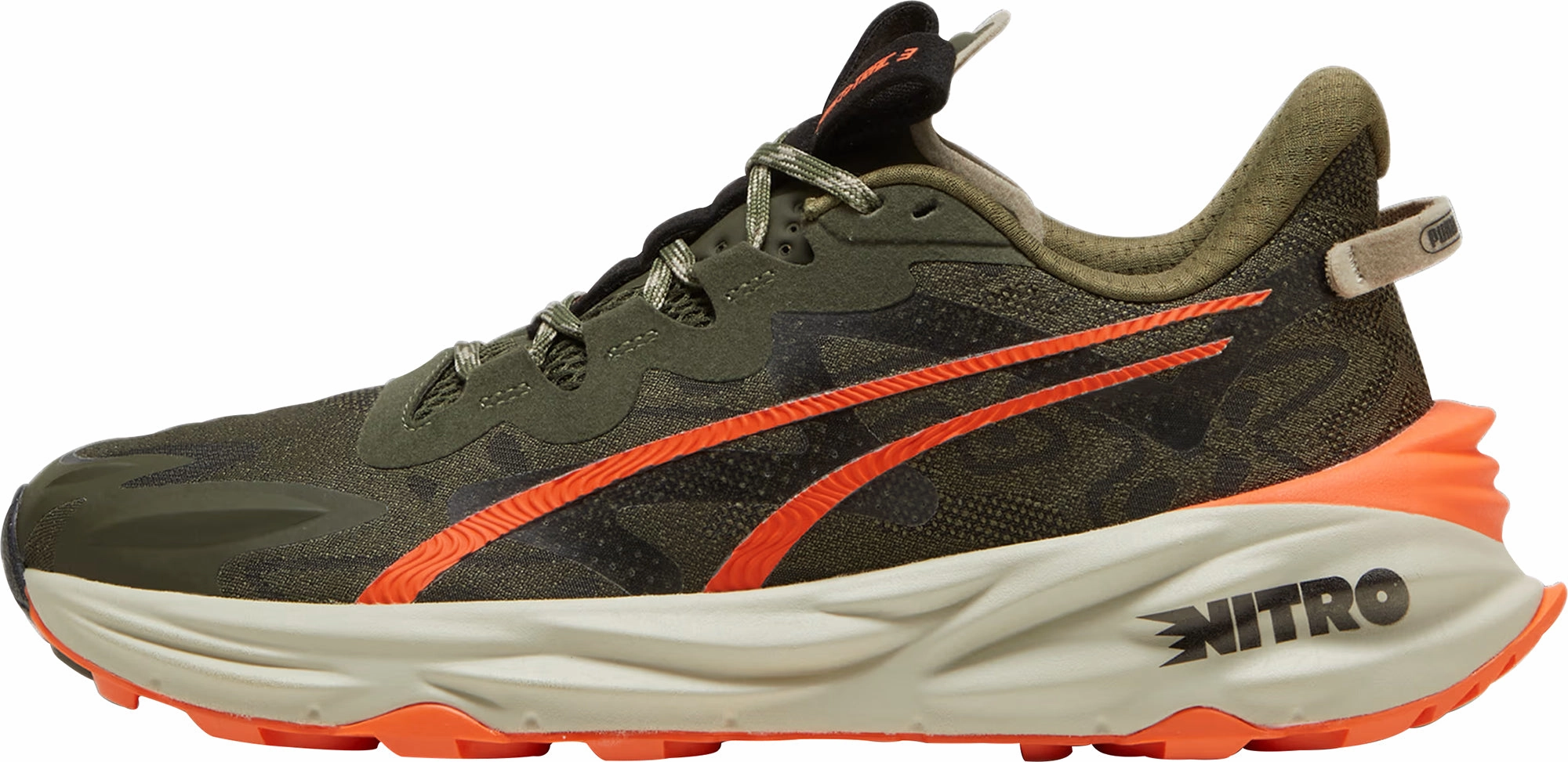 Running Shoes Puma Fast-Trac Nitro 3 Mens Trail Running Shoes - Green