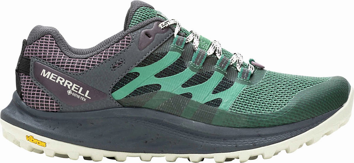 Trailer Brake Shoes Near Me Merrell Antora 3 GORE-TEX Womens Trail Running Shoes - Green