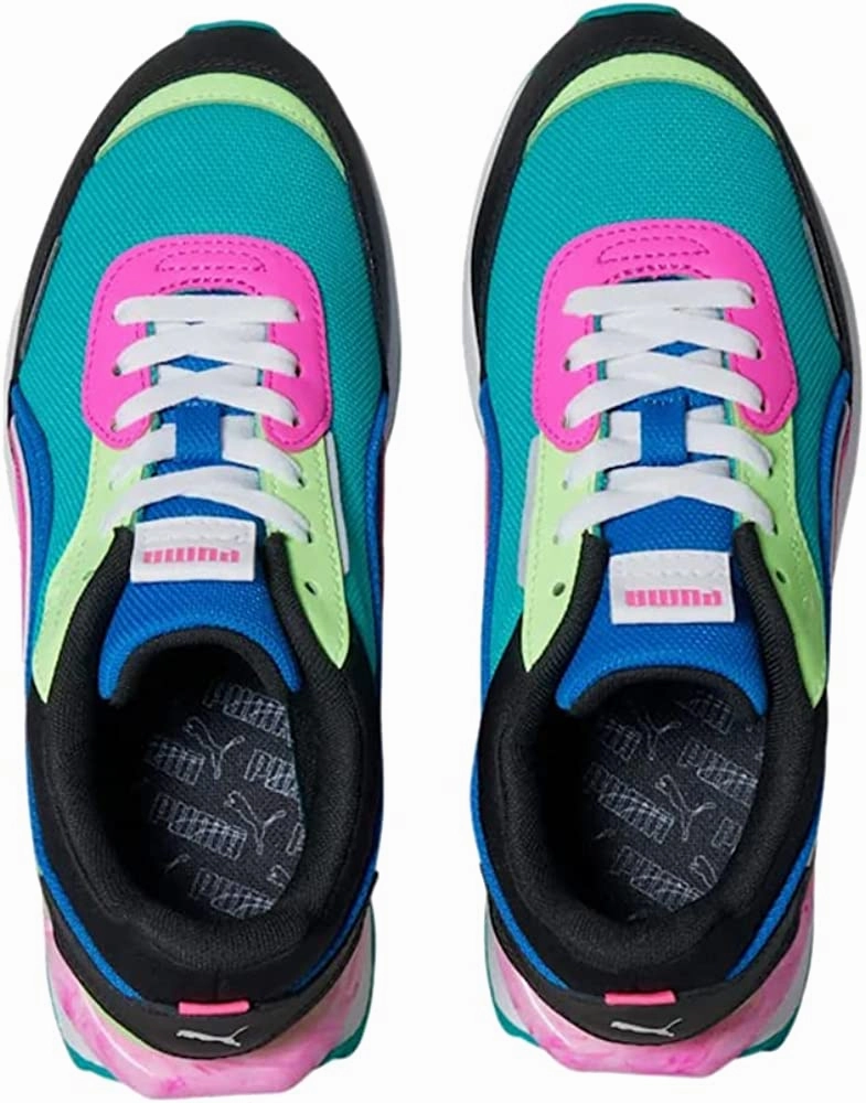 PUMA Women's City Rider Marble Sneaker Hiking Shoes Tight Or Loose