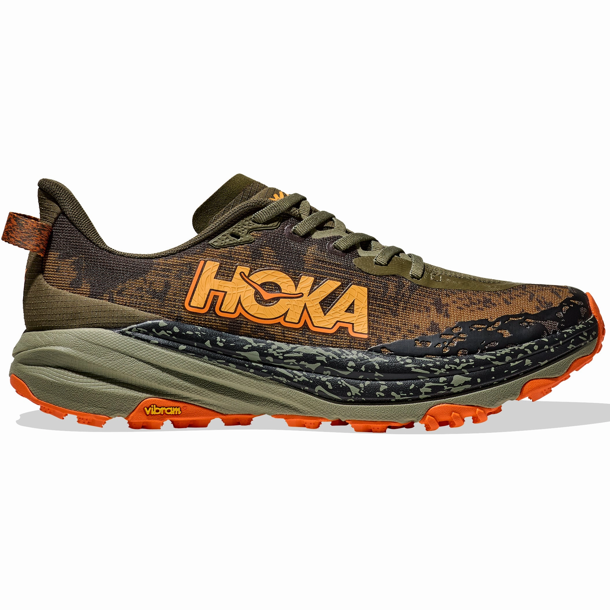 Zx Flux Trail Shoes Hoka Men's Speedgoat 6 Wide Fit Trail Running Shoes Antique Olive / Squash