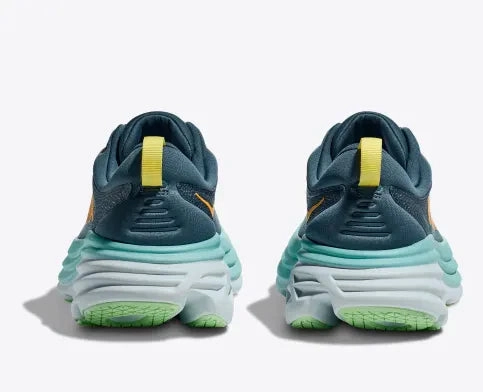 Best Walking Shoes For Disney Hoka Mens Bondi 8- Real Teal/Shadow (1123202-RHD)