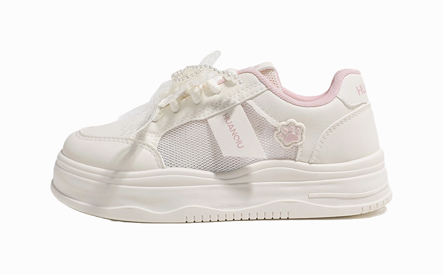 HUANQIU Abrasion Resistant Breathable Low top Skateboard Shoes Women's Cc Los Hiking Shoes