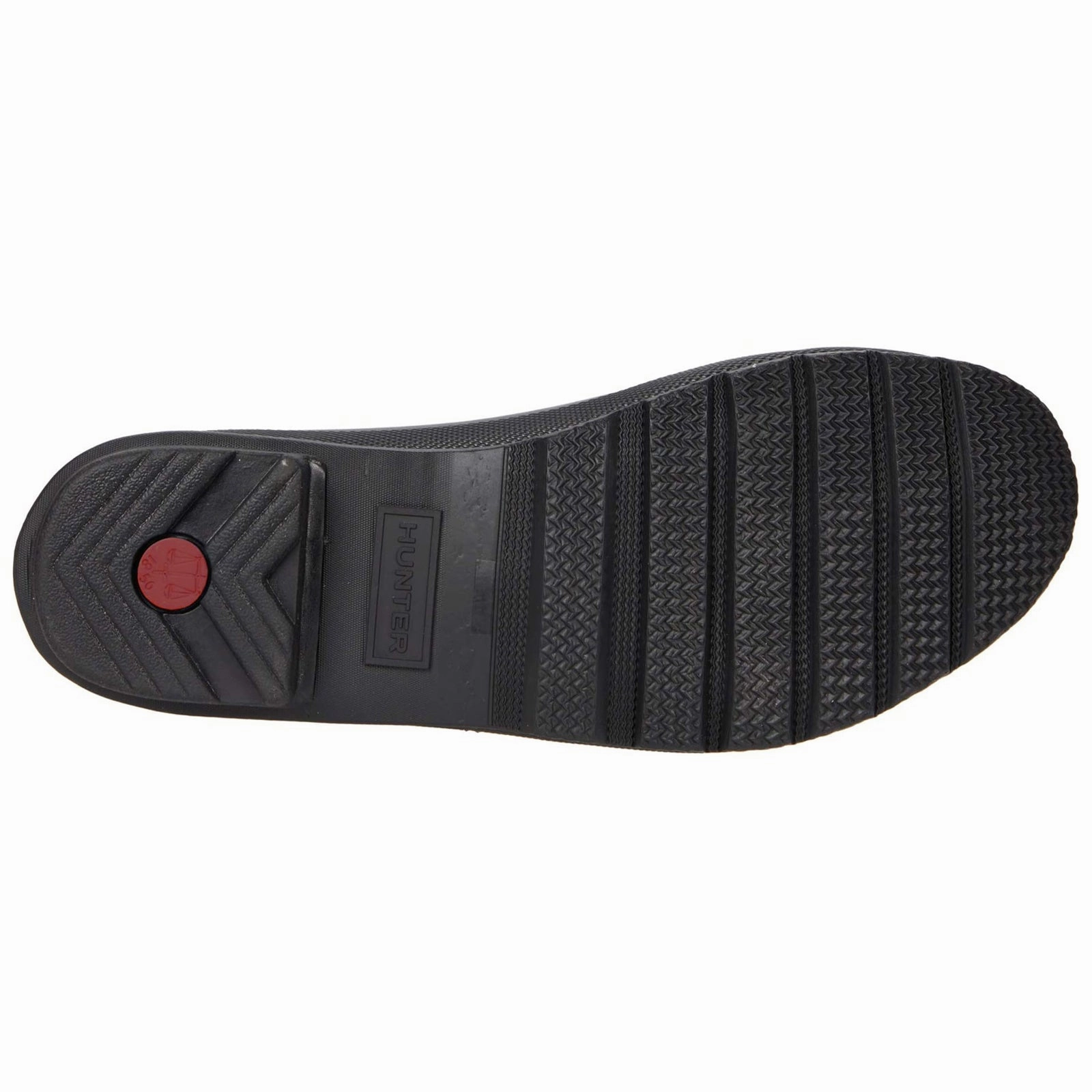 Stacked Heel Ankle Boots Hunter Original Chelsea Rubber Women's Ankle Boots - UK 6 - US 8 Women - EU 39