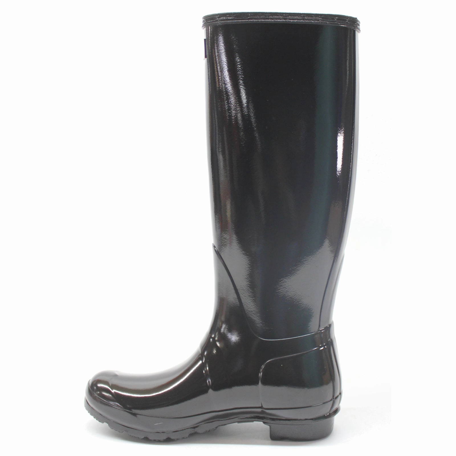 Hunter Original Tall Gloss Rubber Women's Wellingtons Black Boots Best Packable Rain Boots