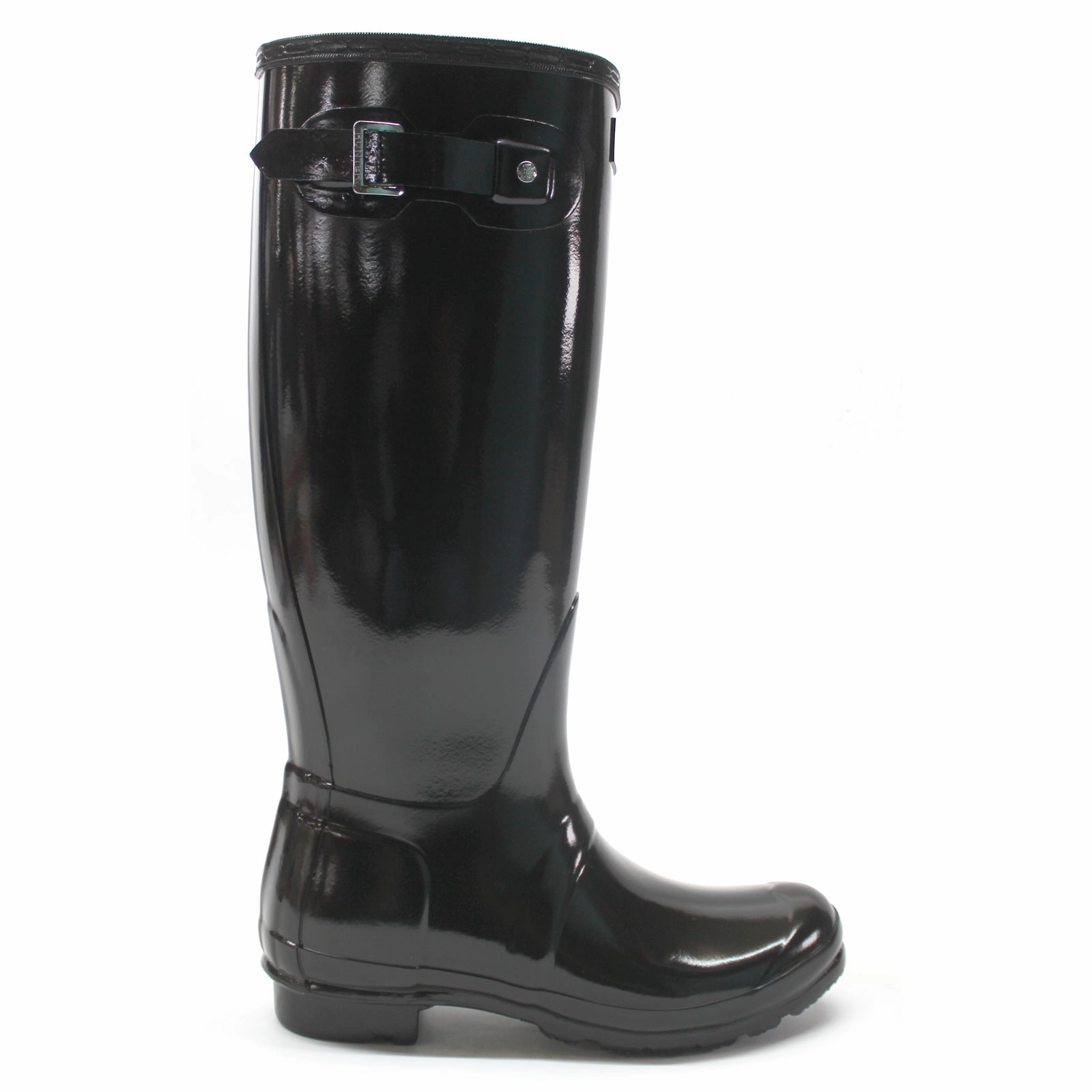 Hunter Original Tall Gloss Rubber Women's Wellingtons Black Boots Crocs Rainfloe Rain Boots