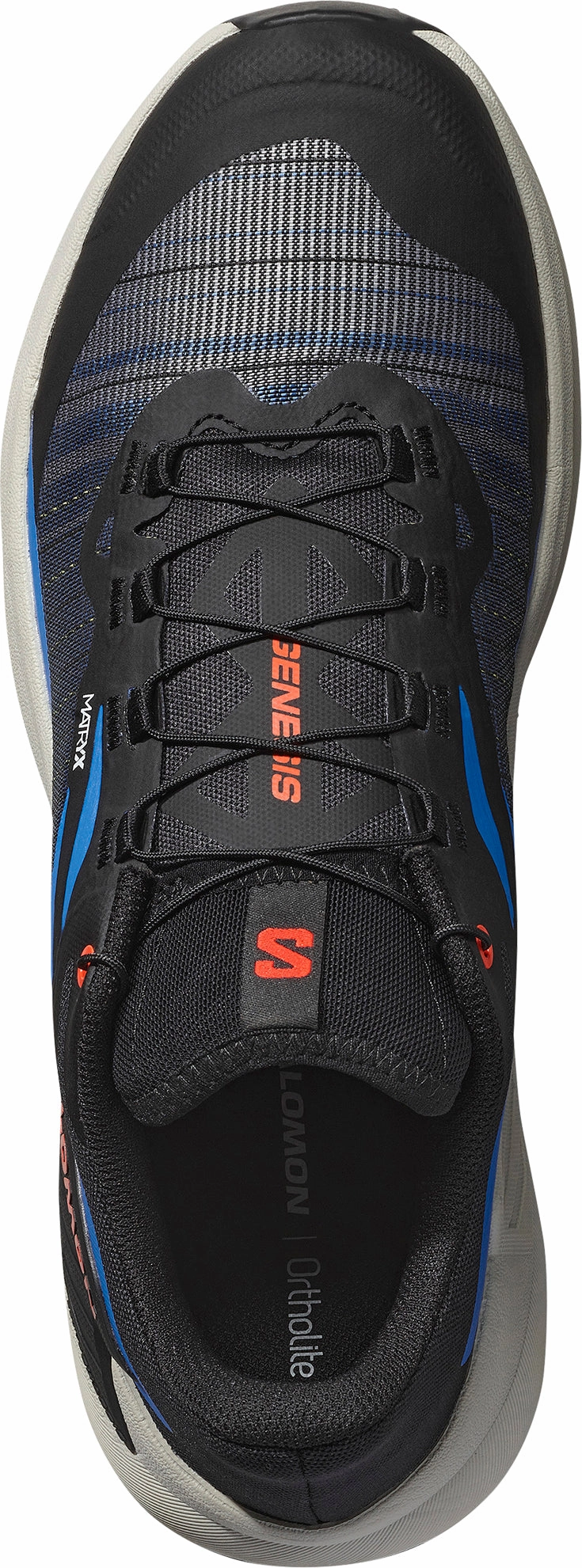 Salomon Genesis Mens Trail Running Shoes - Black Darwin On The Trail Camp Shoes